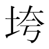 垮的韓國明朝體